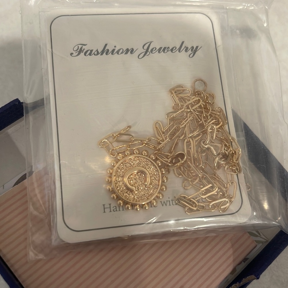 C charm necklace